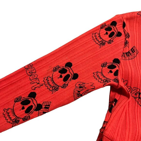 Mini Rodini 8-9Y Red Mozart Panda Dress - Picture 5 of 6